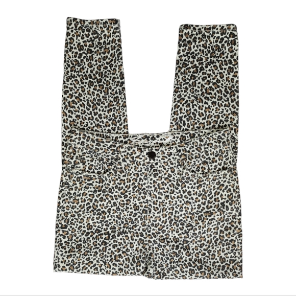 Seven7 Women's High Rise Skinny Animal Print Denim Jeans Size 10 - Picture 3 of 8